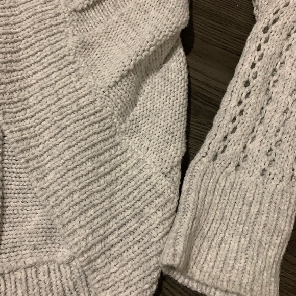 Ricki’s soft grey oversized knitted cardigan top L - Picture 7 of 9